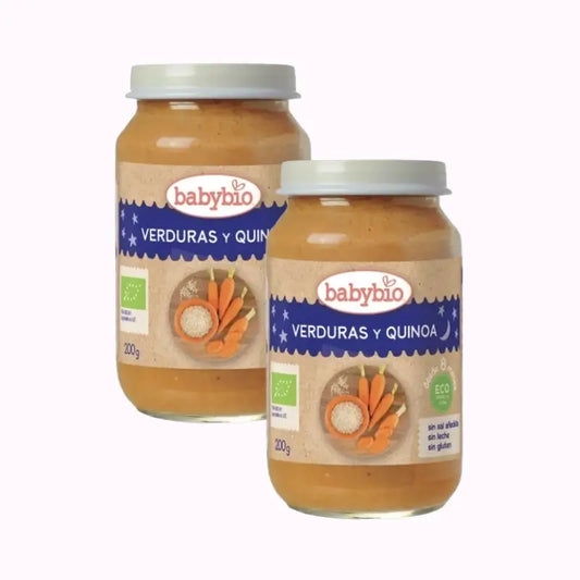 Babybio Menu Tradizione Quinoa, Confezione 2 x 200 grammi