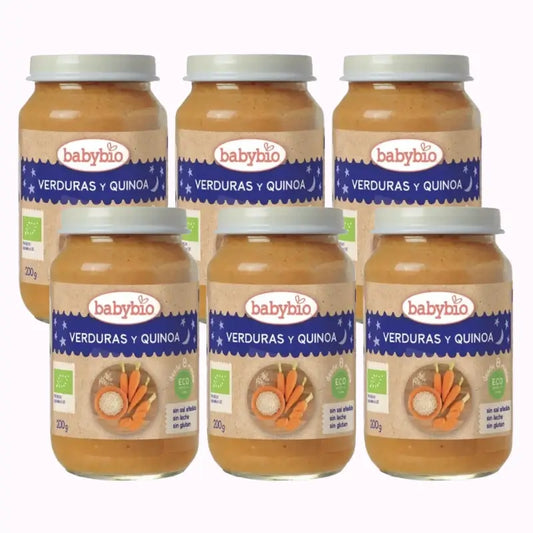 Babybio Menu Quinoa Tradizionale, Confezione 6 x 200 grammi