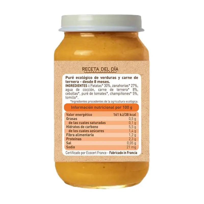 Babybio Menu Tradition Manzo, 200 g