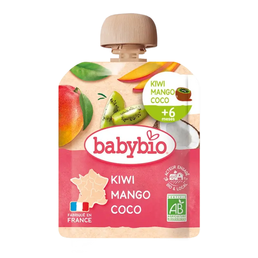 Marsupio Babybio Kiwi Mango Cocco, 90 g