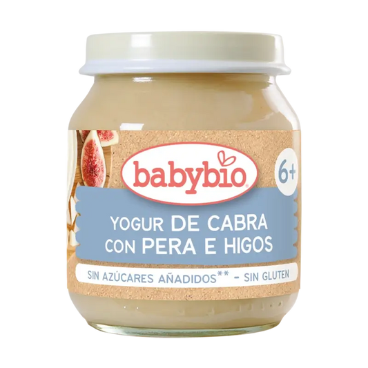 Babybio Yogurt di capra con latticello e fichi, 130g