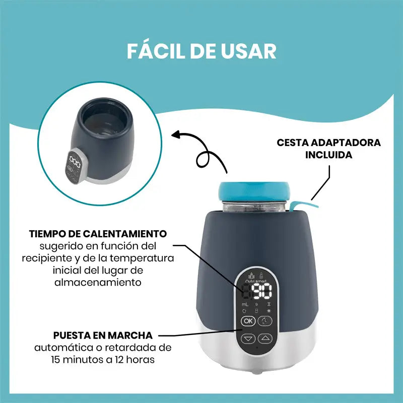 Babymoov Nutrismart Scaldabiberon/Alimentatore di latte materno - Casa/auto