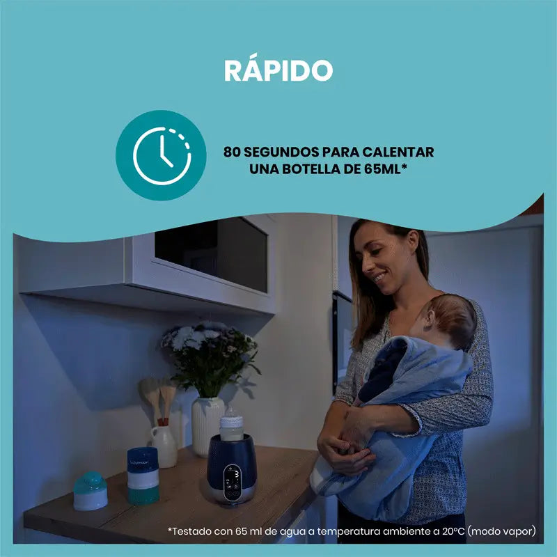 Babymoov Nutrismart Scaldabiberon/Alimentatore di latte materno - Casa/auto