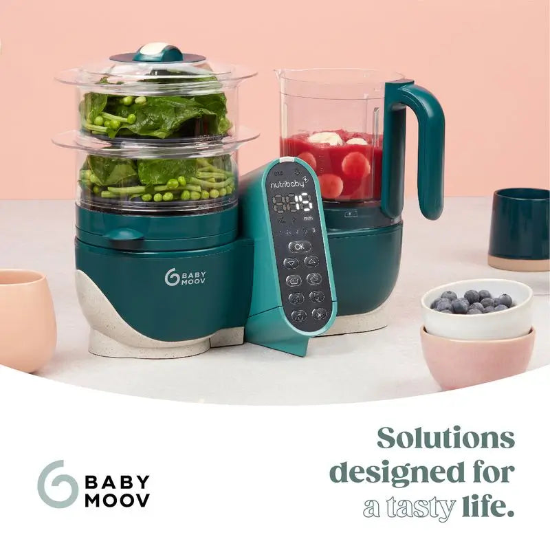 Babymoov Robot multifunzione 6 in 1 Nutribaby(+) Verde Opale