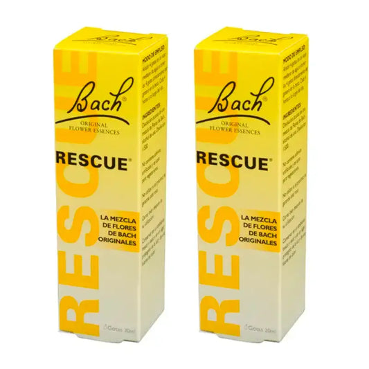 Gocce di Bach Rescue, confezione da 2 x 20 ml