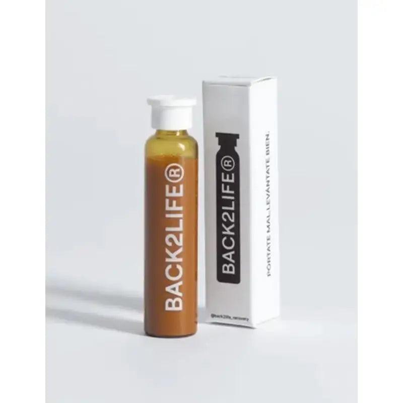 Back2Life Integratore alimentare anti-sbornia, 25 ml X 5 unità