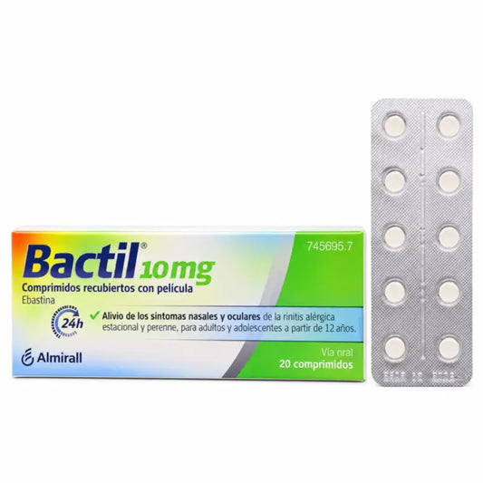 Bactil 10 mg 20 compresse rivestite con film
