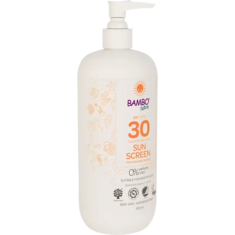 Bambo Nature Protezione solare Spf30, 500 ml