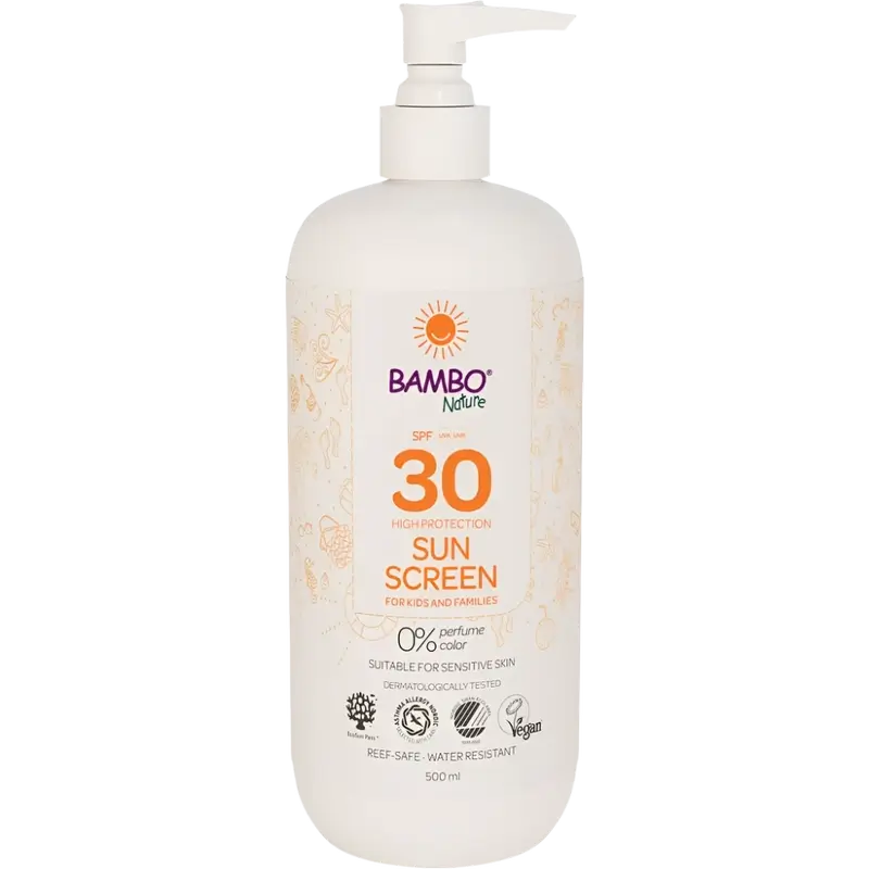 Bambo Nature Protezione solare Spf30, 500 ml
