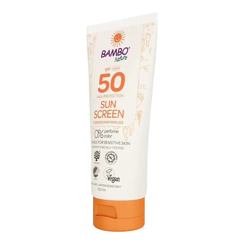 Bambo Nature Crema solare Spf50, 100 ml