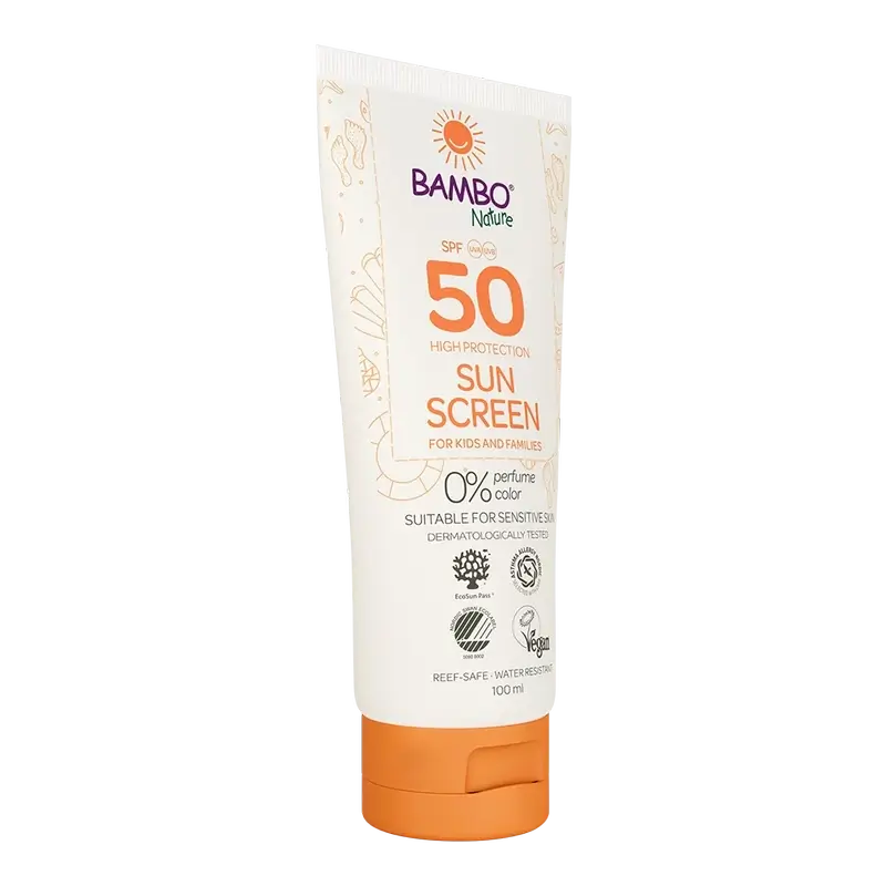 Bambo Nature Crema solare Spf50, 100 ml