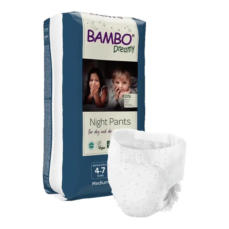 Bambo Nature Dreamy Night Pannolini M (15-35Kg), 10 pezzi