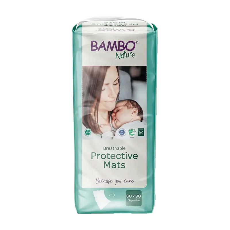 Bambo Nature Fodera per letto 60X90Cm, 10 unità