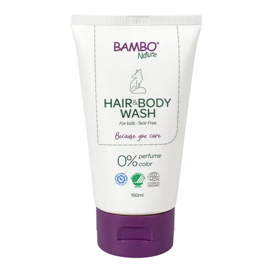 Bambo Nature Gel da bagno e shampoo, 150 ml