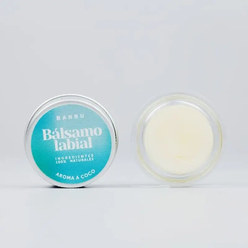 Banbu Eco Vegan Balsamo labbra idratante al cocco, 5 Ml