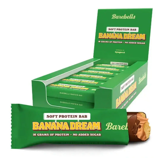 Barrette proteiche Barebells Banana Dreams, 55 gr x 12 unità