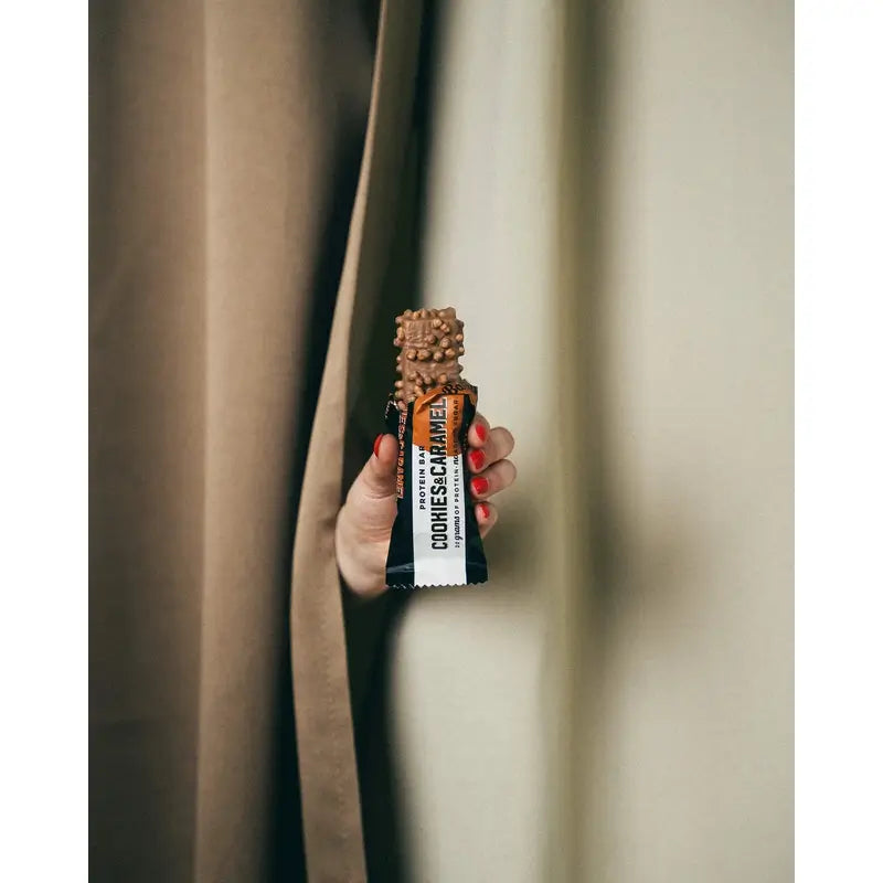 Barrette Barebells Biscotti e Caramello , 55 grammi