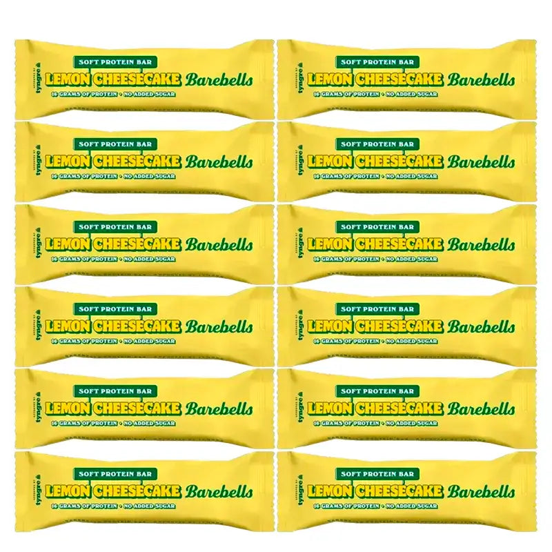 Barebells Cheesecake al limone , confezione da 12 x 55 gr
