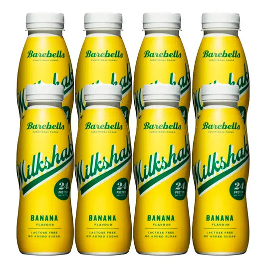 Barebells Milkshake Banana, Confezione 8 x 330 ml