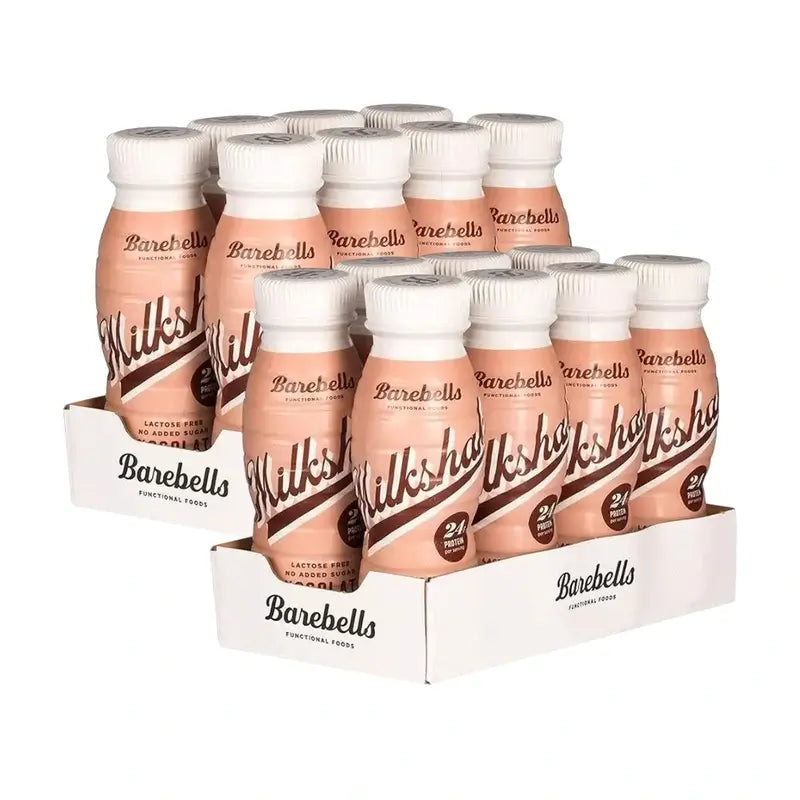 Barebells Pack Milkshake al cioccolato, 16 unità X 330 Ml