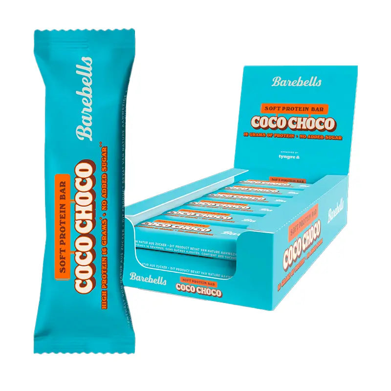 Barebells Confezione Barrette morbide al cocco, 12 pezzi x 55 grammi