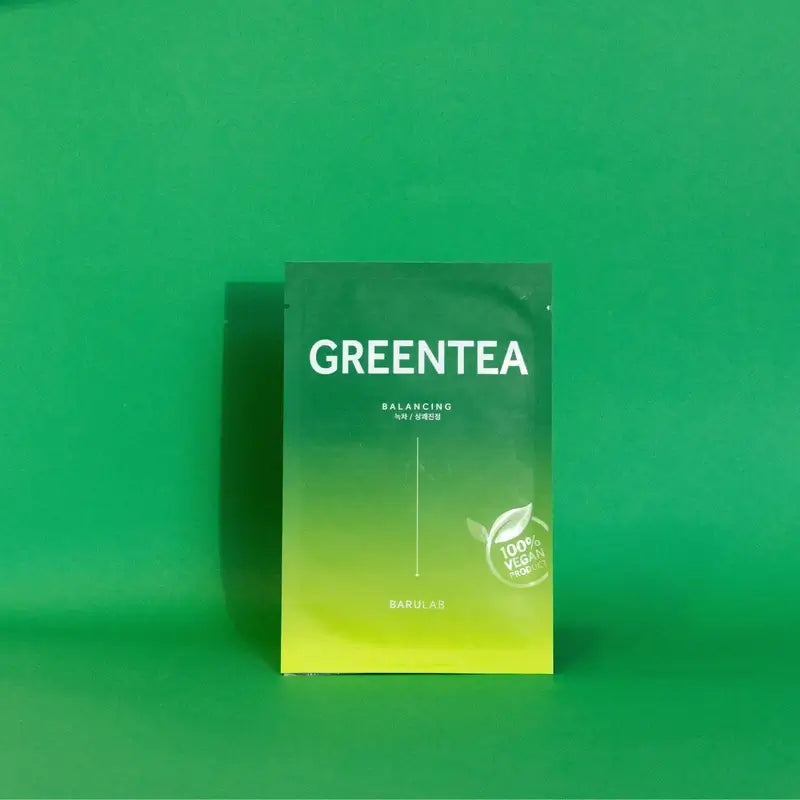 Barulab The Clean Vegan Maschera viso - Tè verde, 23 grammi