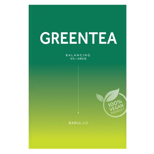 Barulab The Clean Vegan Maschera viso - Tè verde, 23 grammi