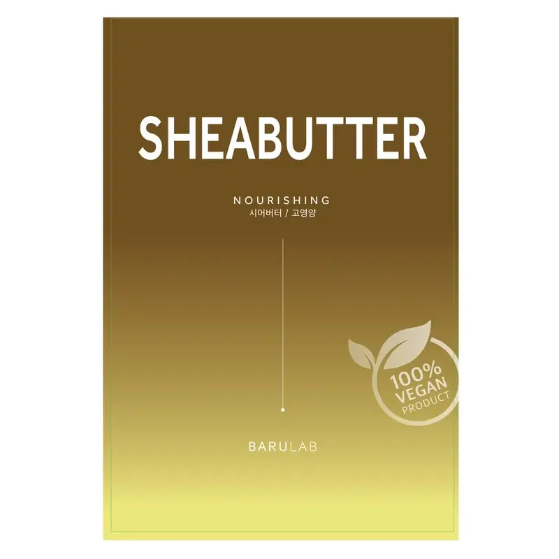 Barulab The Clean Vegan Mask - Burro di Karité, 23 g