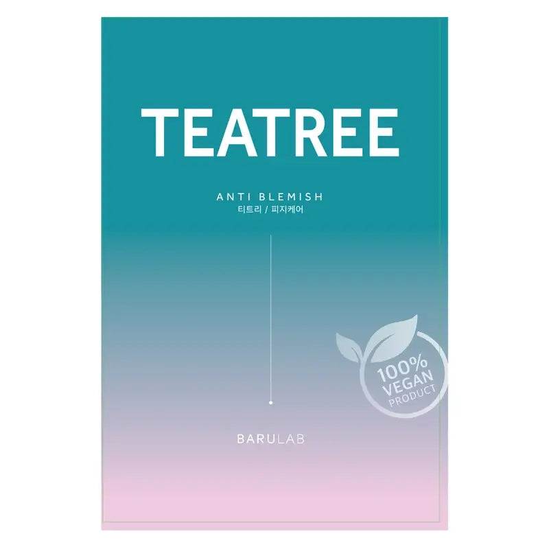 Barulab The Clean Vegan Mask - Tea Tree, 23 grammi