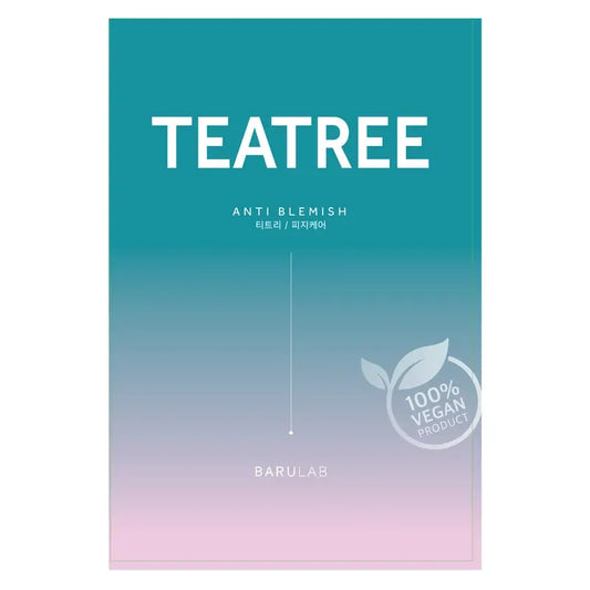 Barulab The Clean Vegan Mask - Tea Tree, 23 grammi