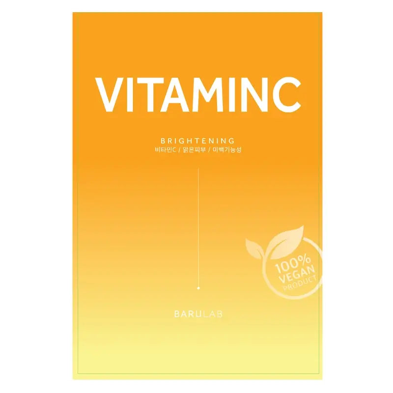 Barulab The Clean Vegan Mask - Vitamina C, 23 gr