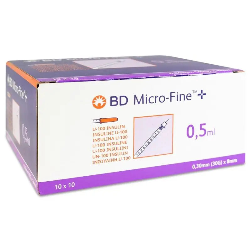 Bd Plastipak Siringa per insulina Microfine 10 unità
