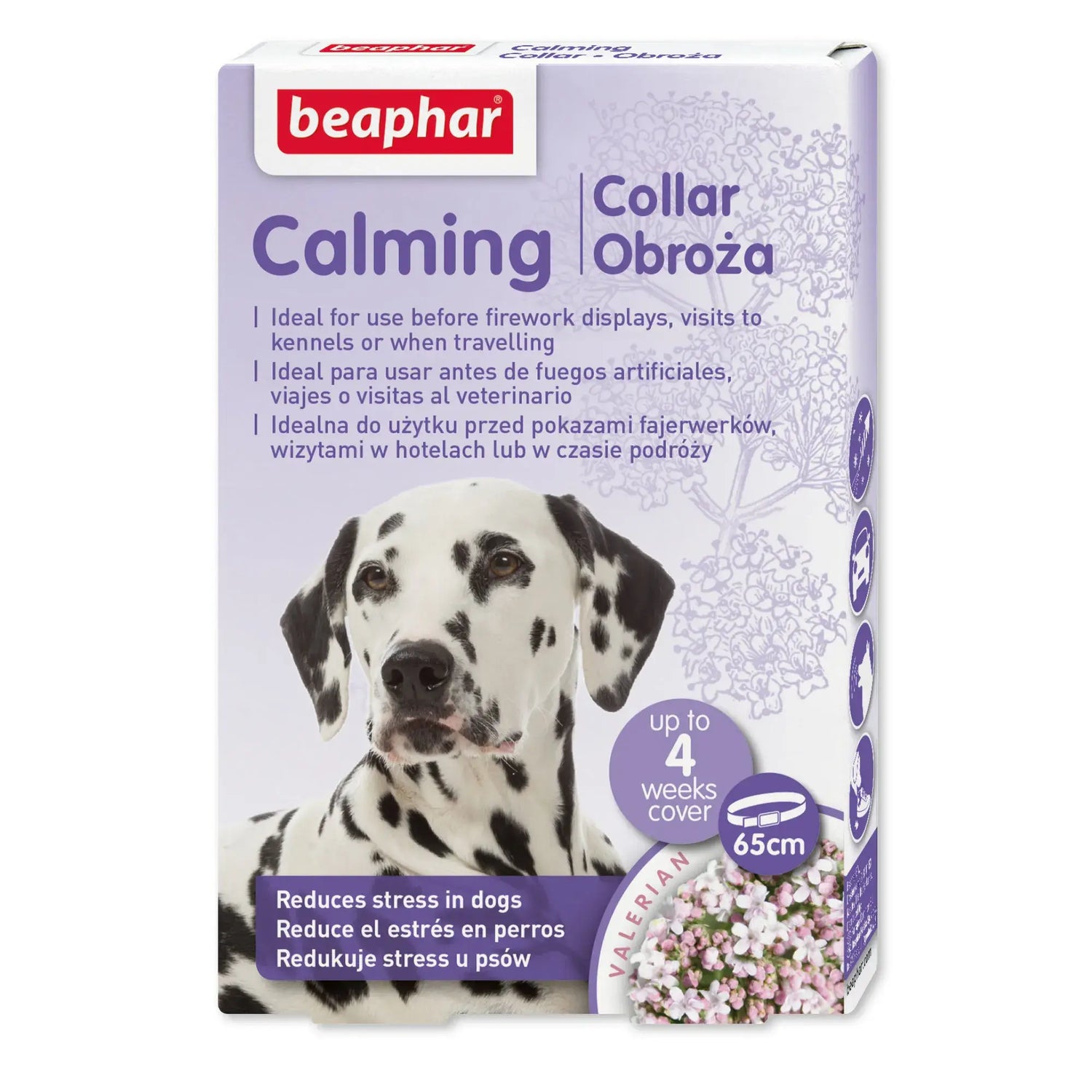 Collare calmante per cani Beaphar, 65 cm