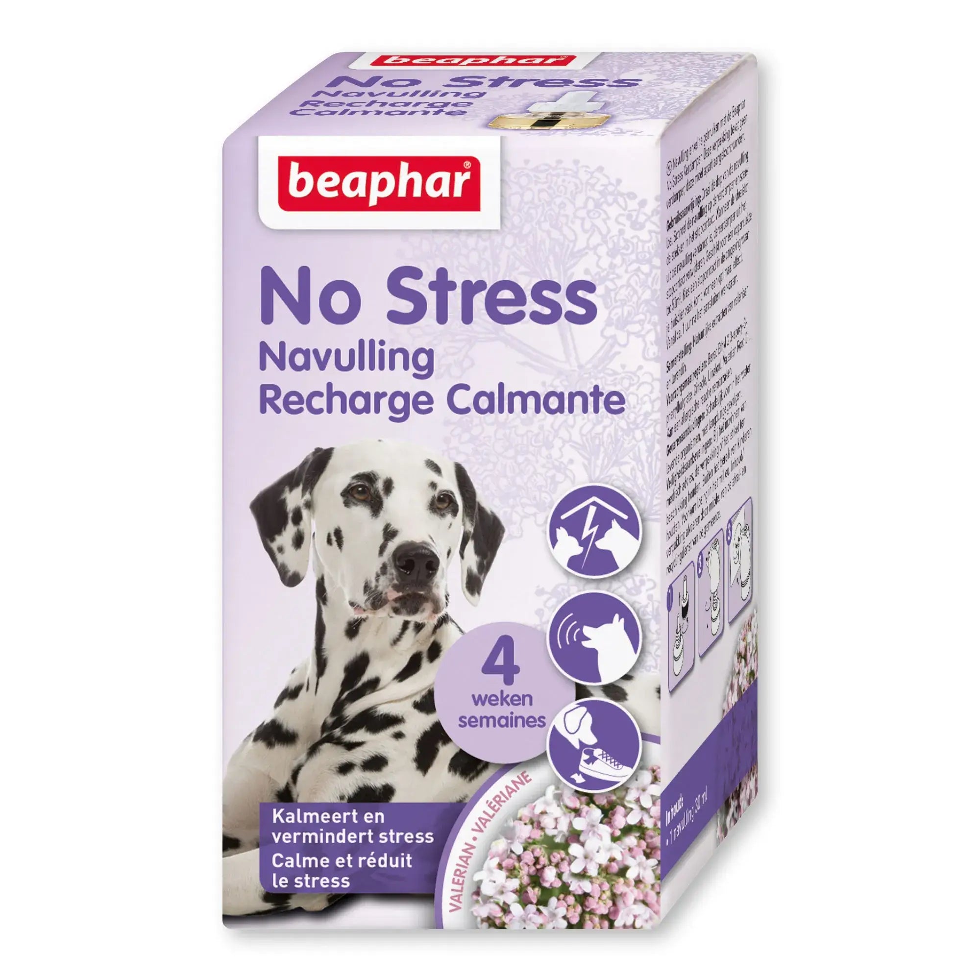 Beaphar Calming No Stress Ricarica per cani, 30 ml