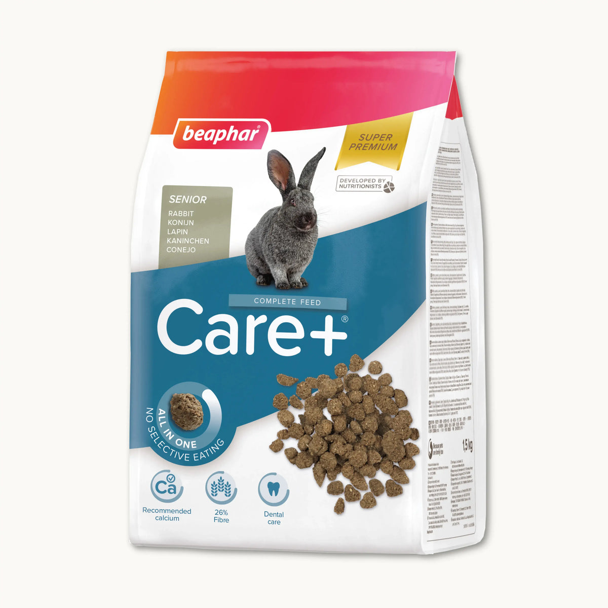 Beaphar Care+ Coniglio Senior, 1,5 kg