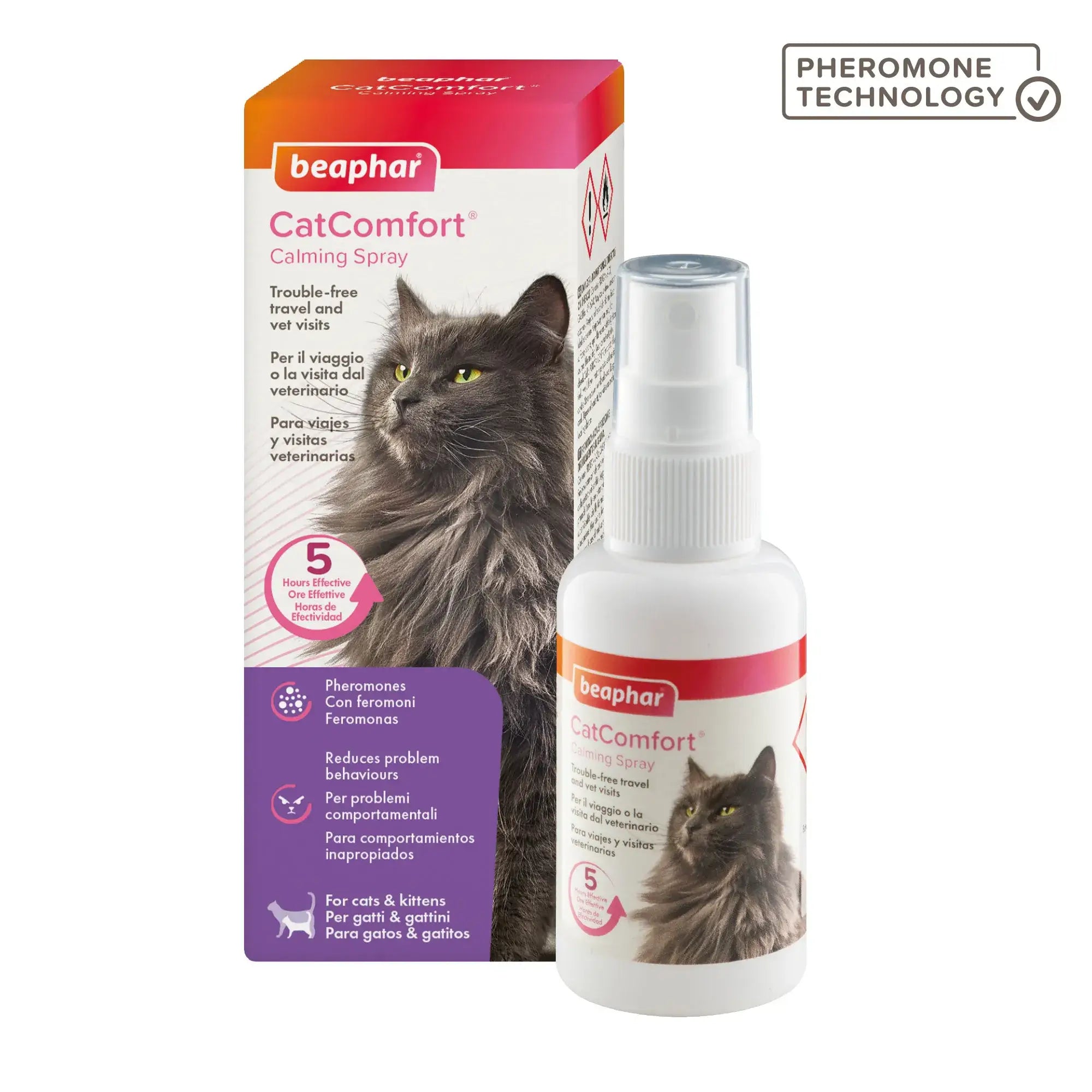 Beaphar Cat Comfort Spray Gatti 60 ml