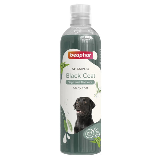 Beaphar Shampoo per cani pelo nero, 250 ml