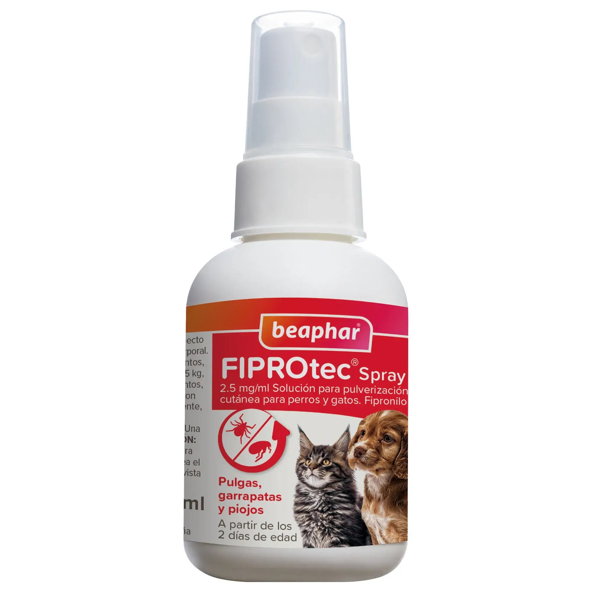 Beaphar Fiprotec Spray Cani e Gatti, 100 ml