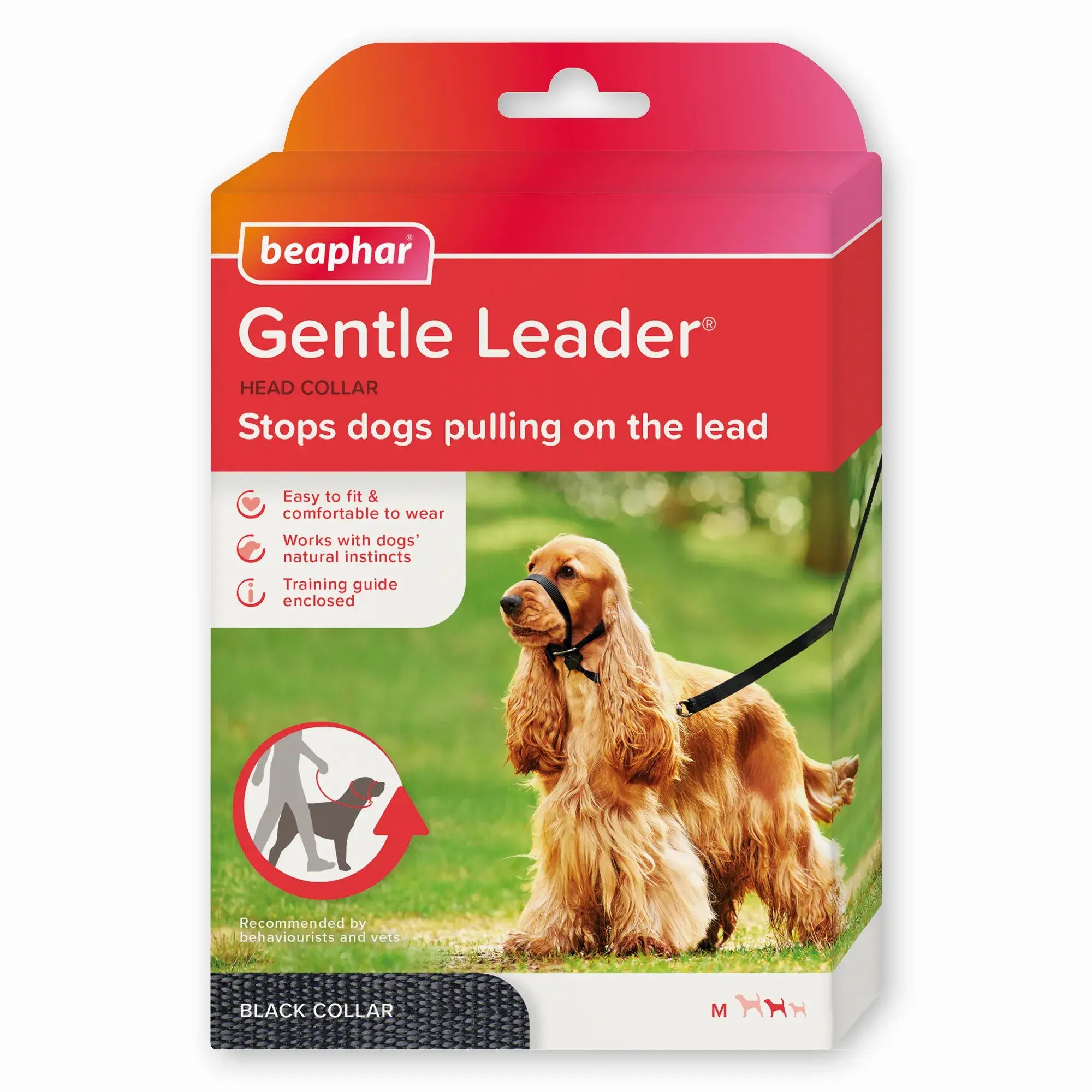 Beaphar Gentle Leader Taglia M Nero, 1 pezzo