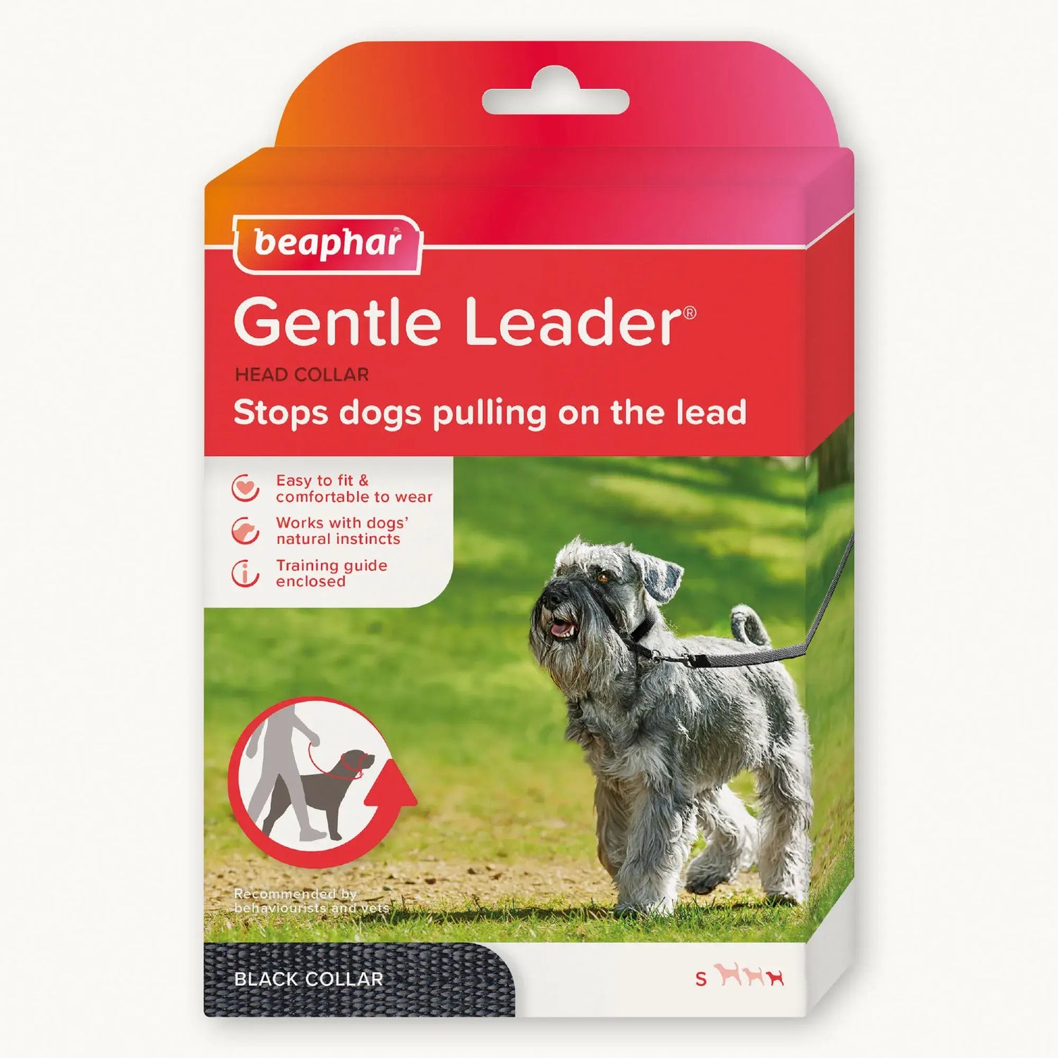 Beaphar Gentle Leader Taglia S Nero, 1 pezzo