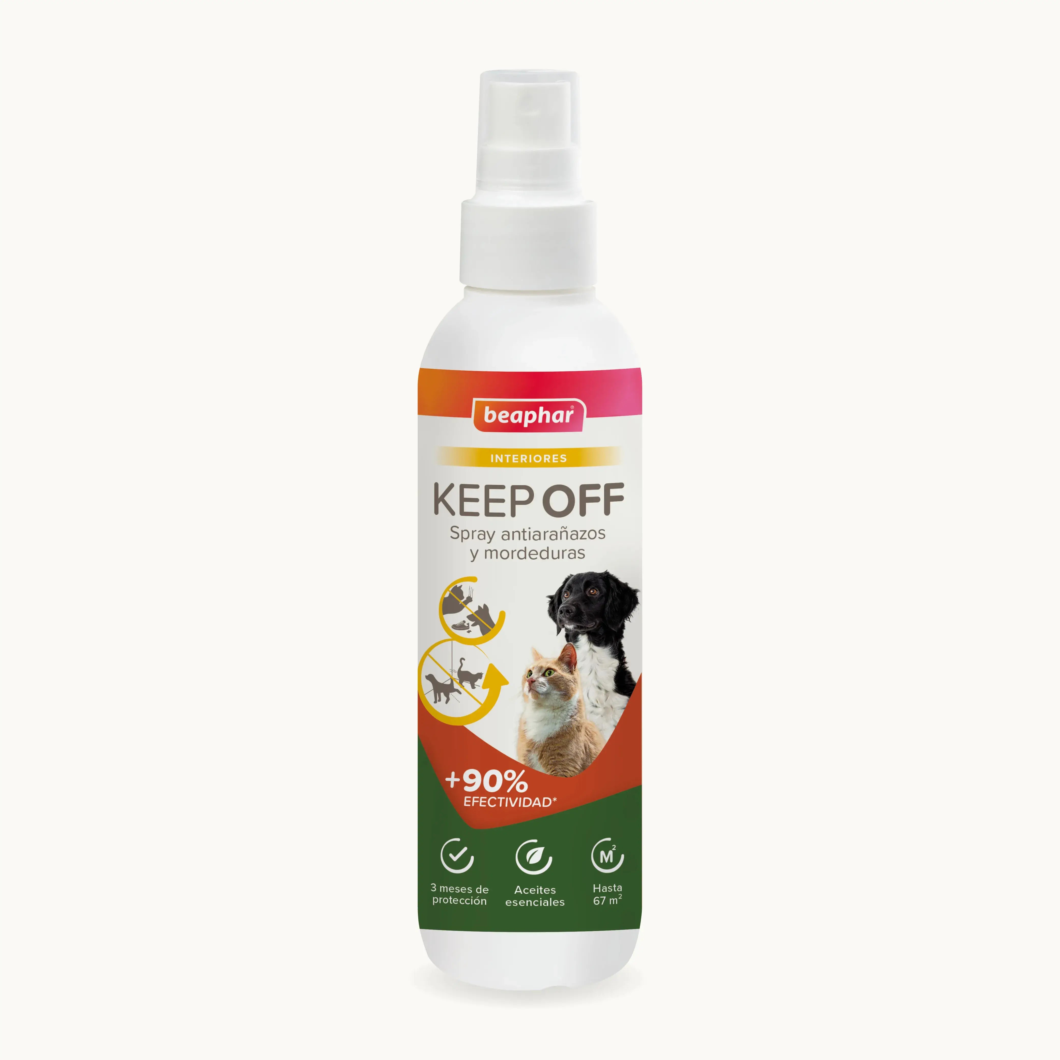 Beaphar Keep Off Spray educativo per cani e gatti da interno, 200 ml