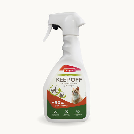 Beaphar Keep Off Spray antigraffio e antimarcatura per gatti, 500ml
