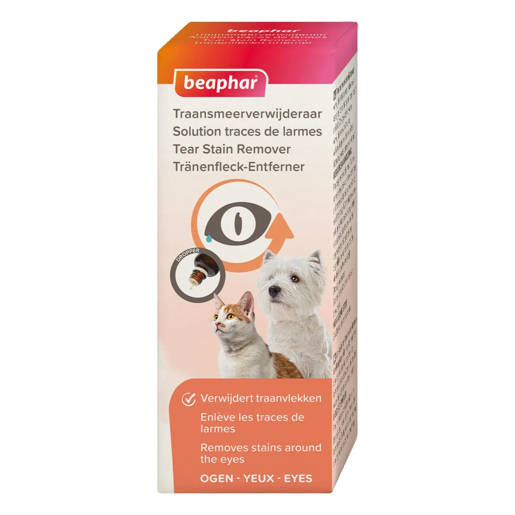 Beaphar Detergente lacrimale per cani e gatti 50 ml