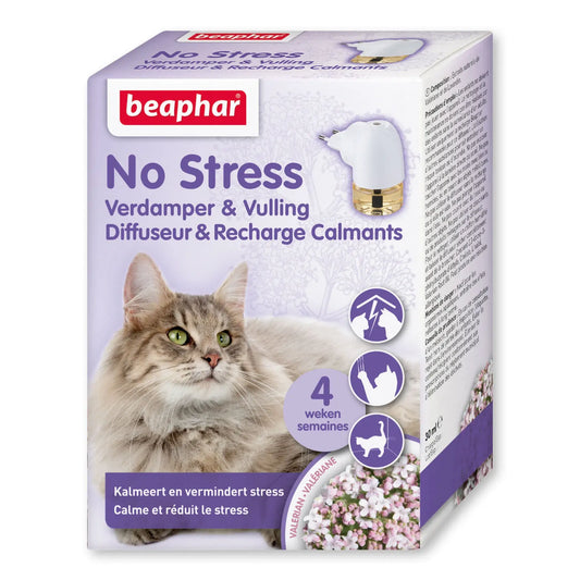 Beaphar No Stress Diffusore per gatti e confezione di ricarica 30 ml