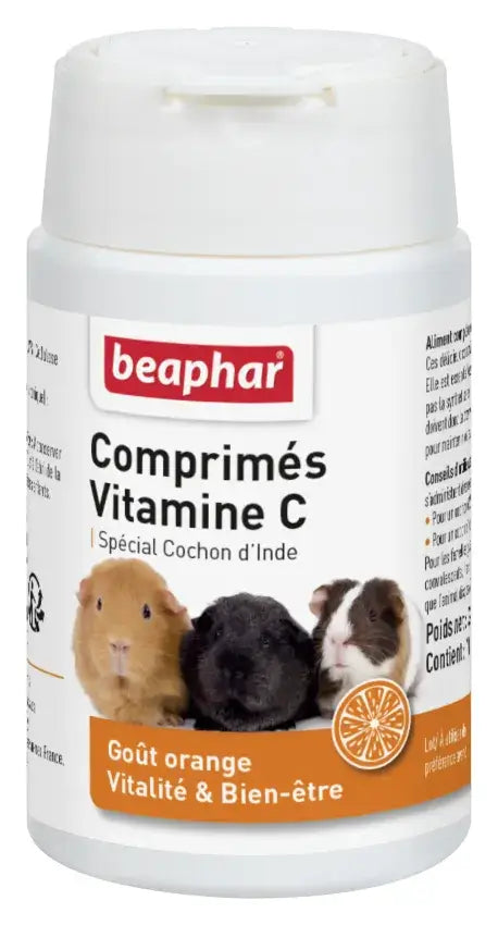 Beaphar Vitamina C Cobayas, 100 cpd