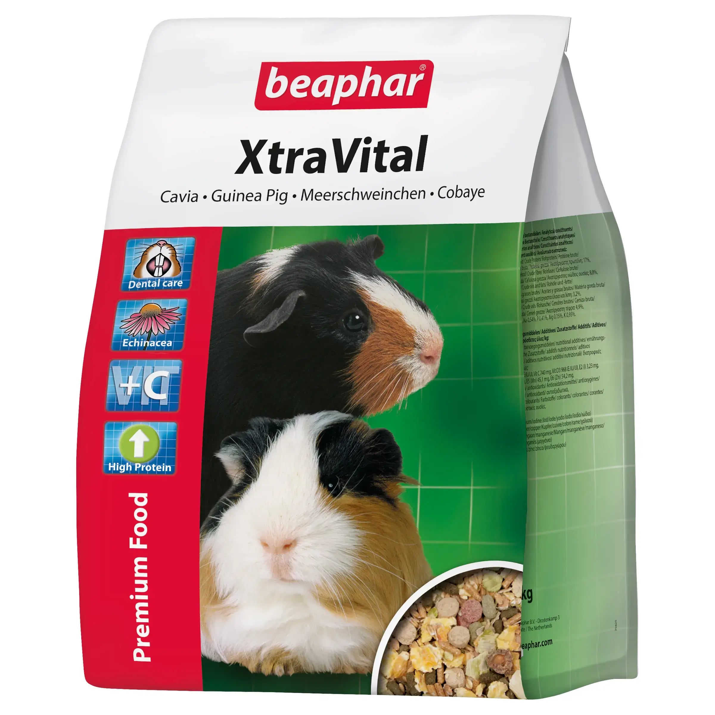 Beaphar Xtravital Cobaya Alimento, 2,5 kg