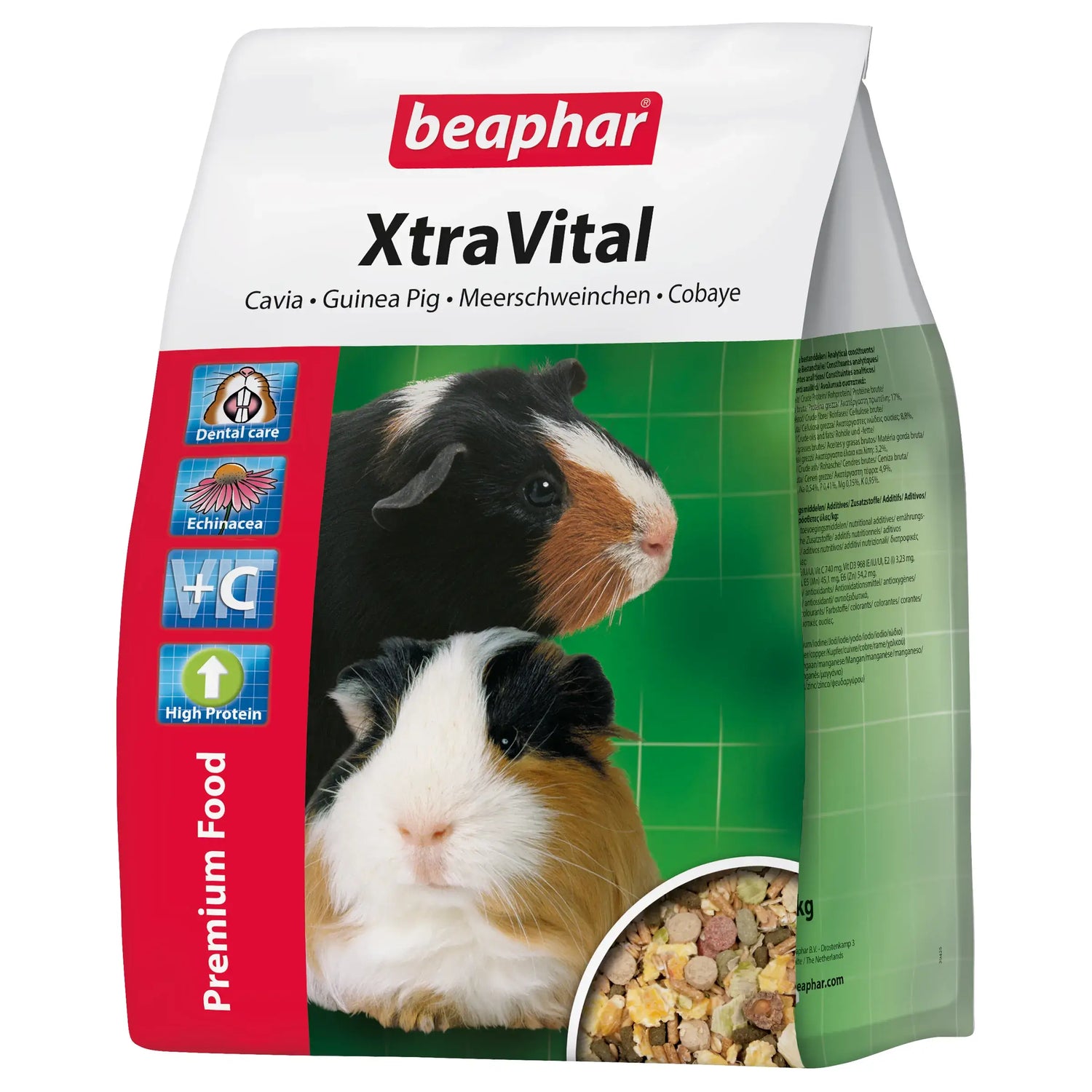 Beaphar Xtravital Cobaya Alimento, 2,5 kg