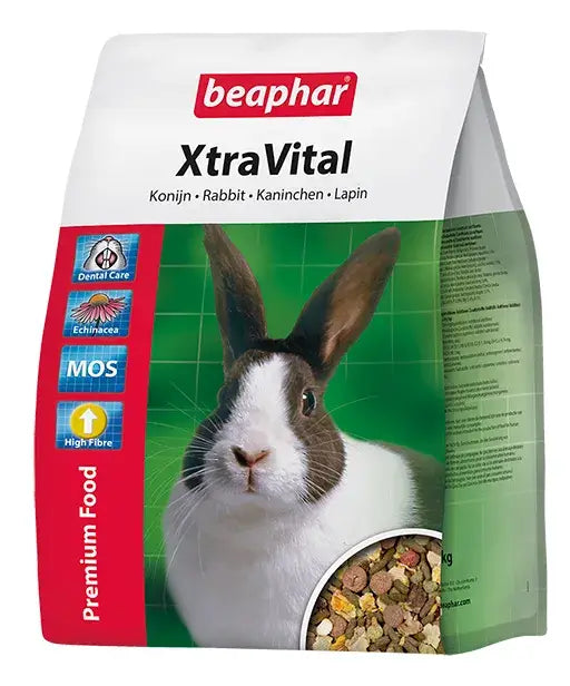 Beaphar Xtravital Mangime per conigli, 2,5 kg