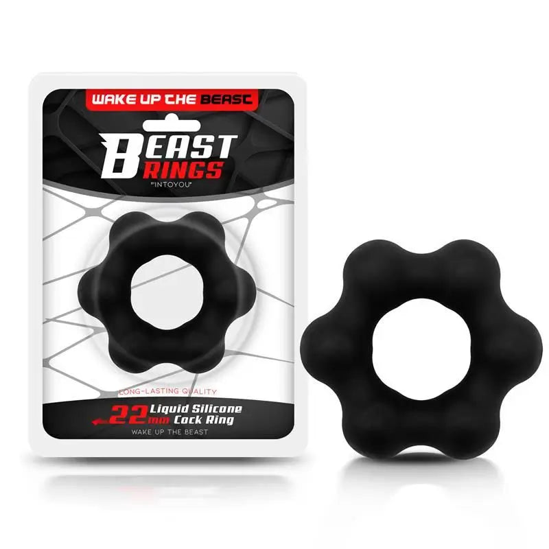 Anelli di bestia Anello di cazzo in silicone liquido 2,2 cm