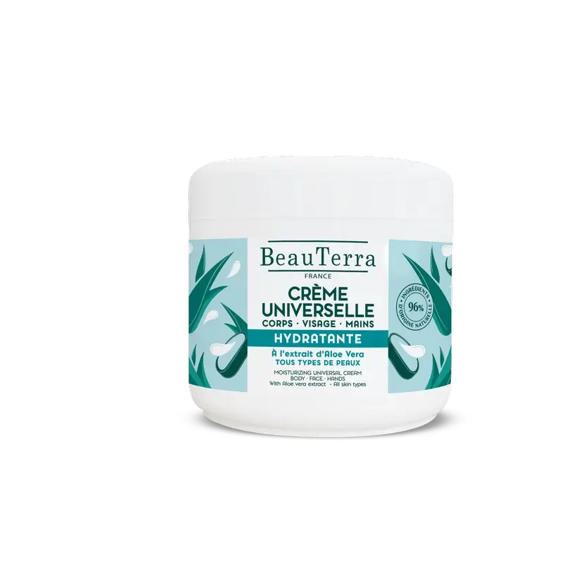 Beauterra Crema Idratante Universale, 400 Ml
